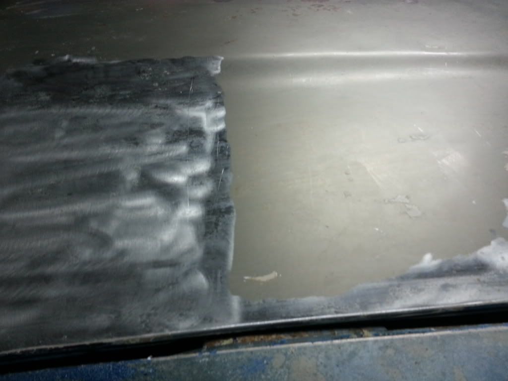 Removing 40 year old paint Body Kits & Paint HybridZ